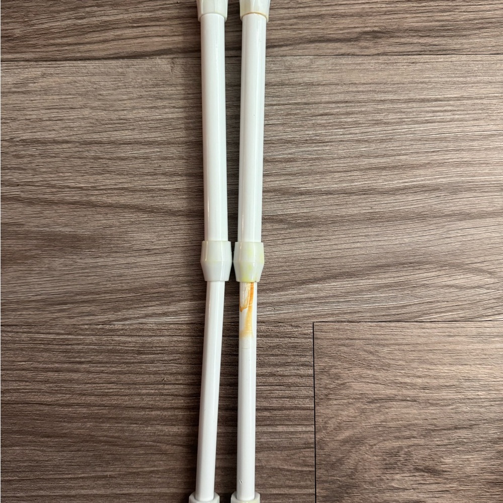 Adjustable White Tension Rods